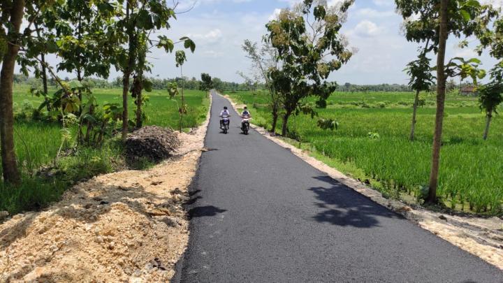 Pemuda Jatimulyo : Hasil Program TMMD Bojonegoro  Luar Biasa
